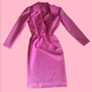 Vintage playful pink dress